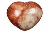 Colorful Carnelian Agate Heart #205324-1